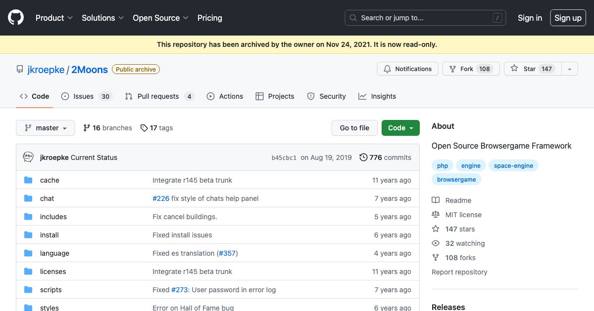 Screenshot of web page.