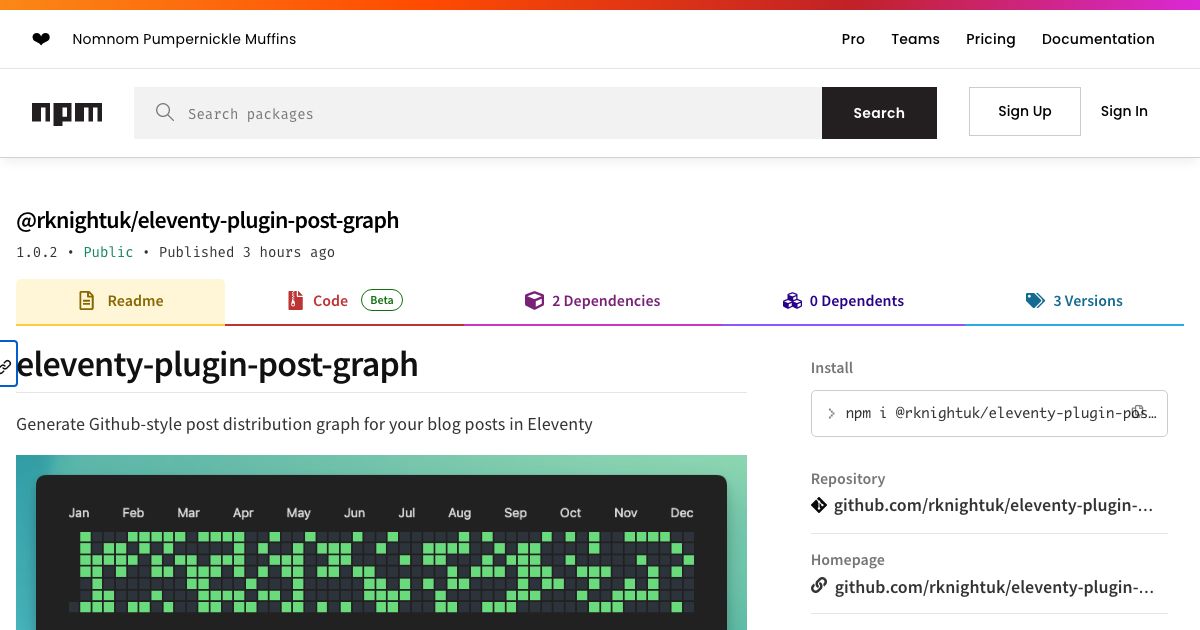 Screenshot of web page.