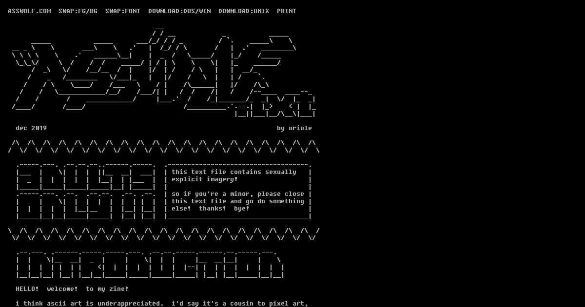 Screenshot of web page.