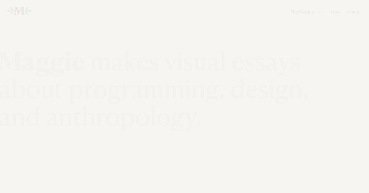 Screenshot of web page.