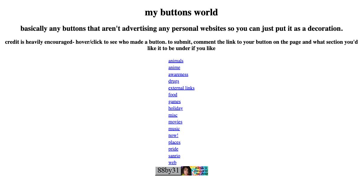 Screenshot of web page.