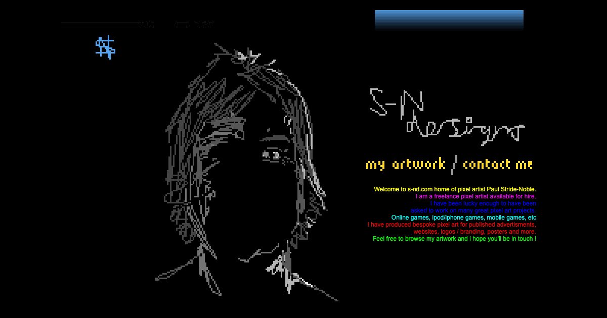 Screenshot of web page.