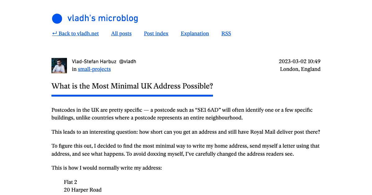 Screenshot of web page.