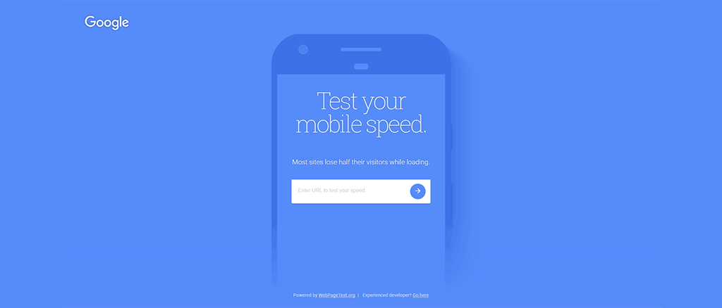Google Mobile Website Speed Test Tool 2018